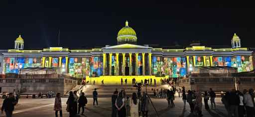Creative Technology lights up National Gallery for 200th anniversary extravaganza