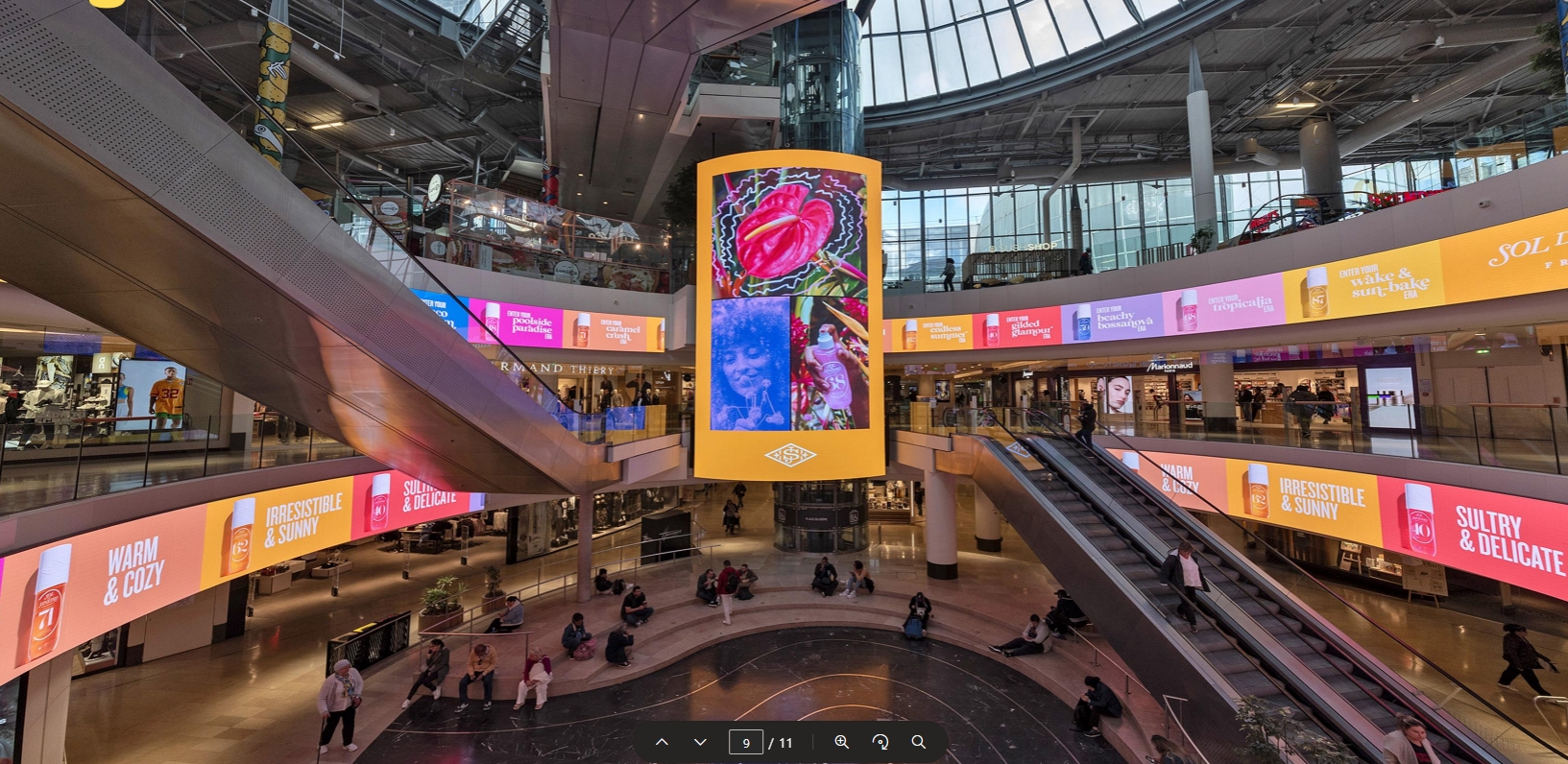 Videlio and APG’s immersive audio adds to retail experience at Europe’s largest shopping mall