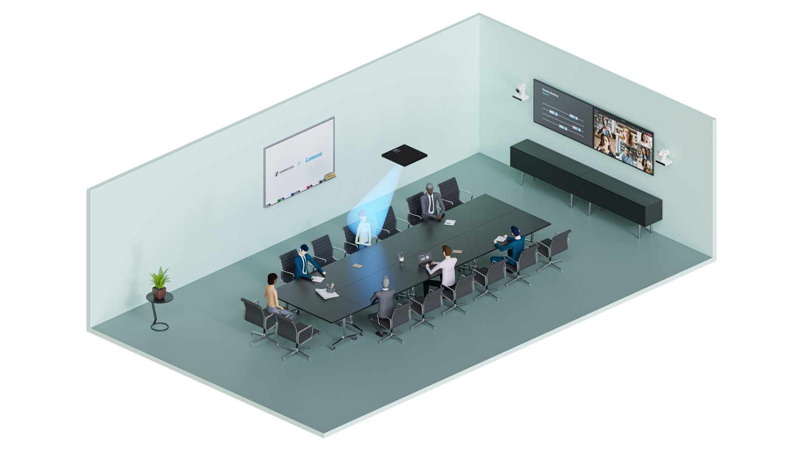 Sennheiser and Lumens partner to deliver meeting spaces at Taiwan HQ