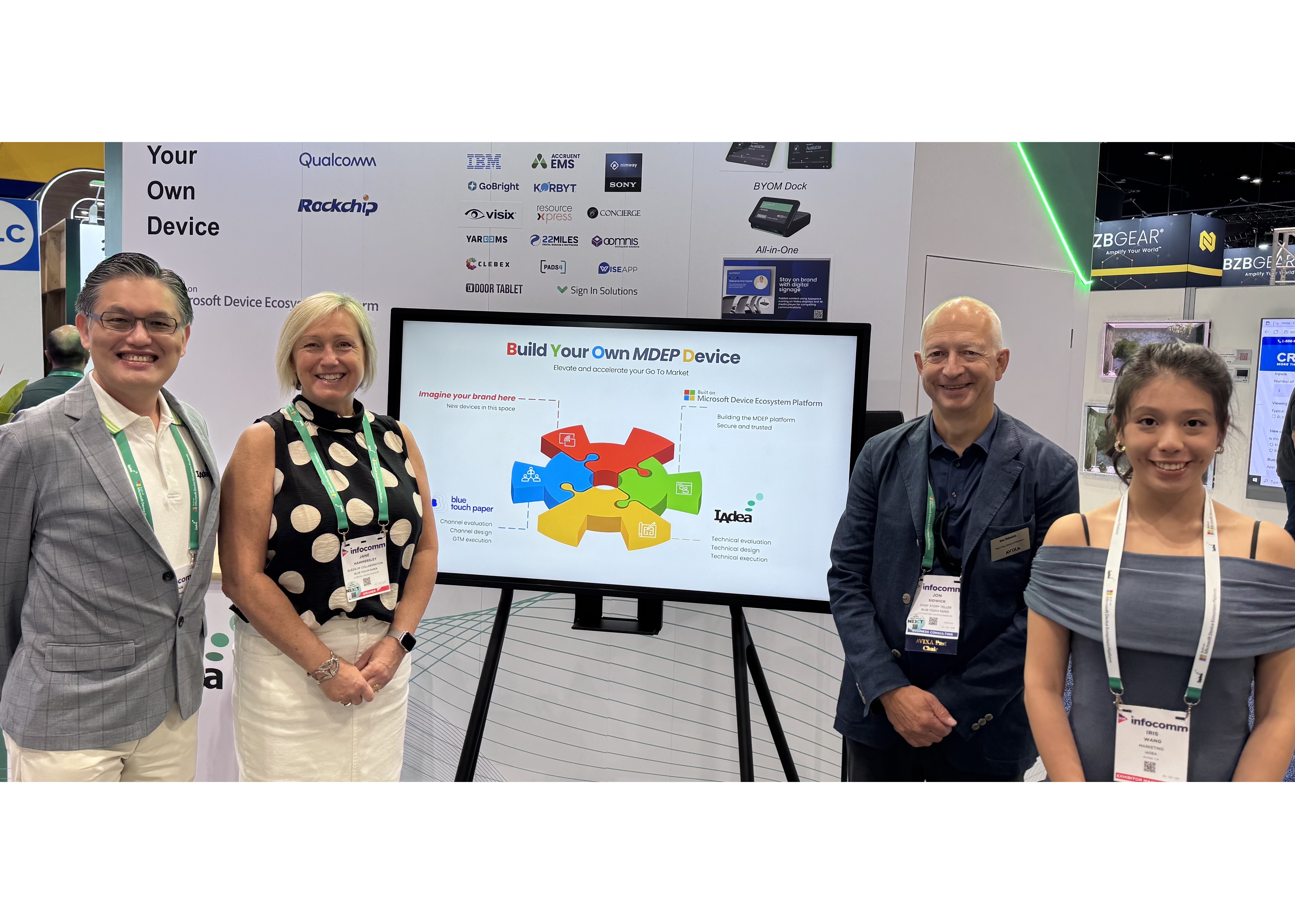 Blue Touch Paper and IAdea partner to accelerate MDEP for digital signage