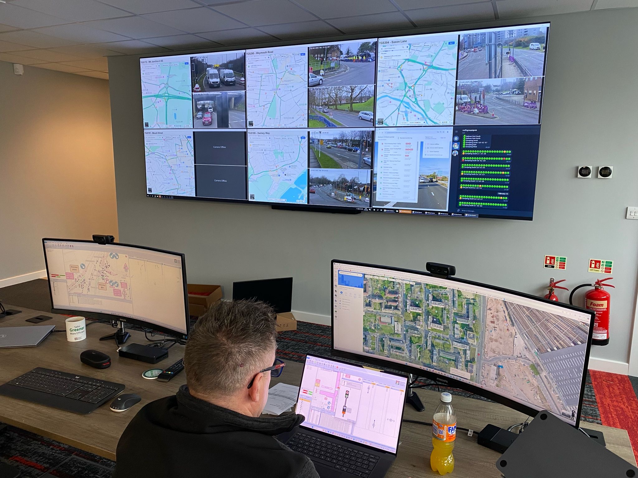 Traffic Group Signals turns to UVS for new control room