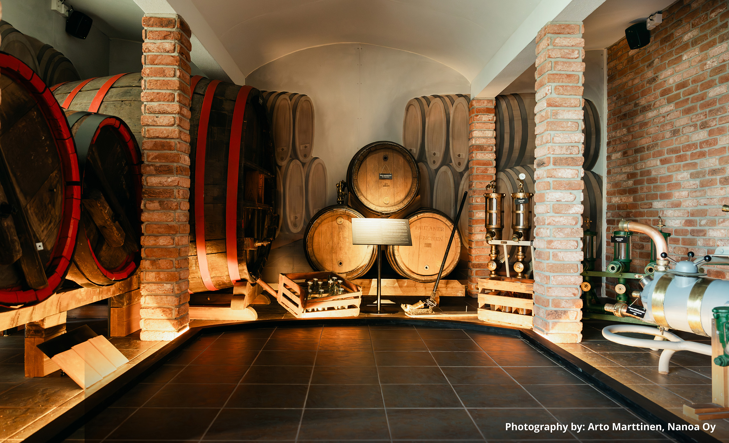 Genelec immerses visitors in beer history at Finnish brewery museum