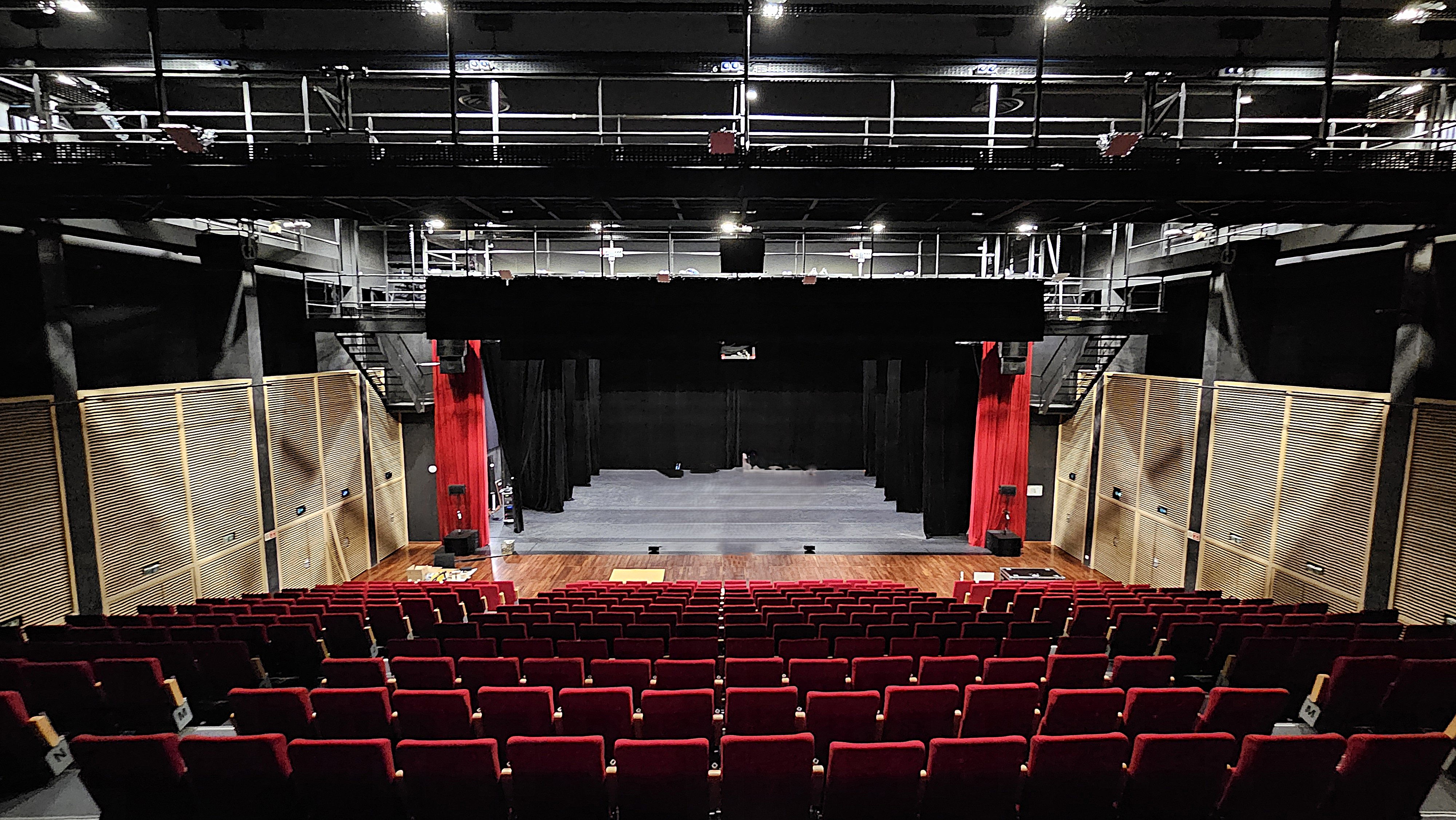 Nexo P+ series installed in French theatre project by Avril Audiovisuel