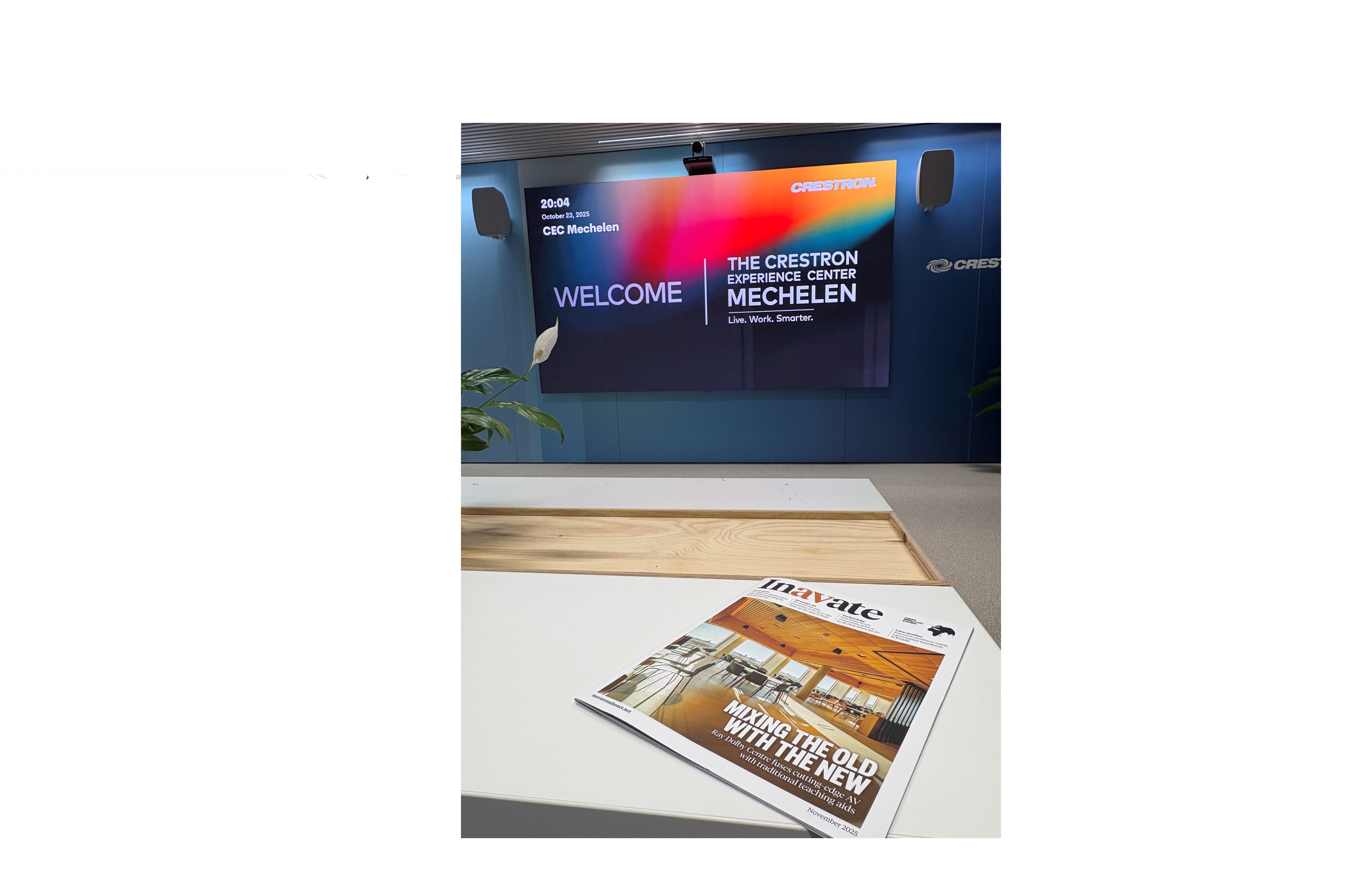 Crestron opens new European experience centre in Belgium