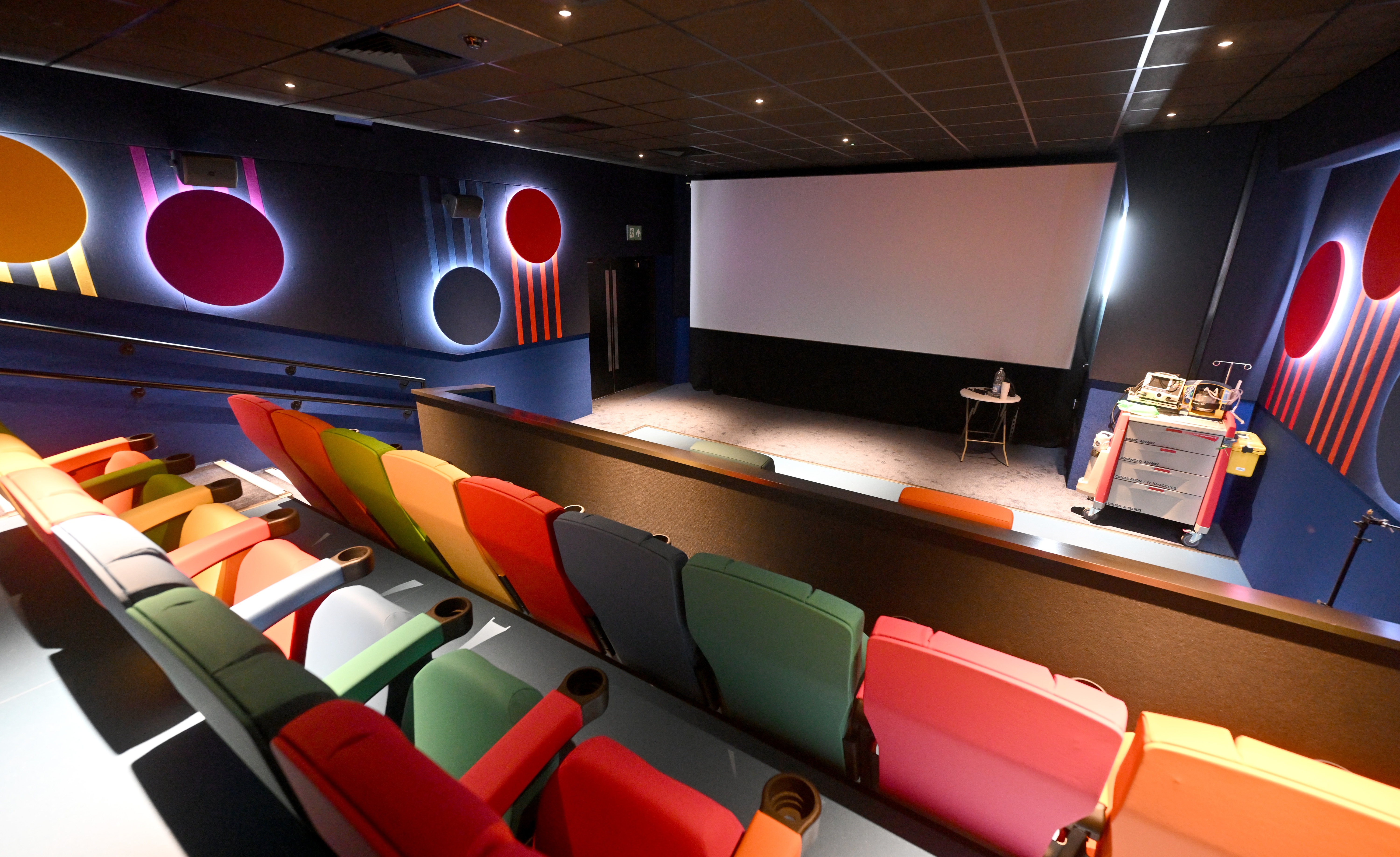 Sharp/NEC and Omnex support MediCinema therapeutic cinema initiative