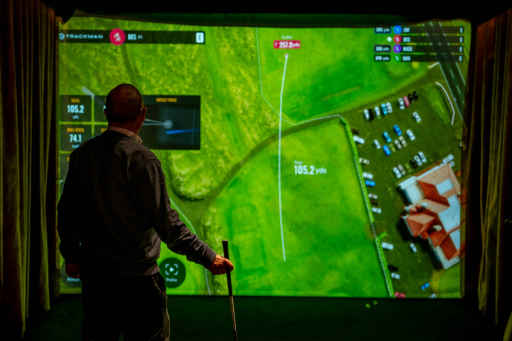 Panasonic projection provides flexible platform at Pitch Dublin golf simulator