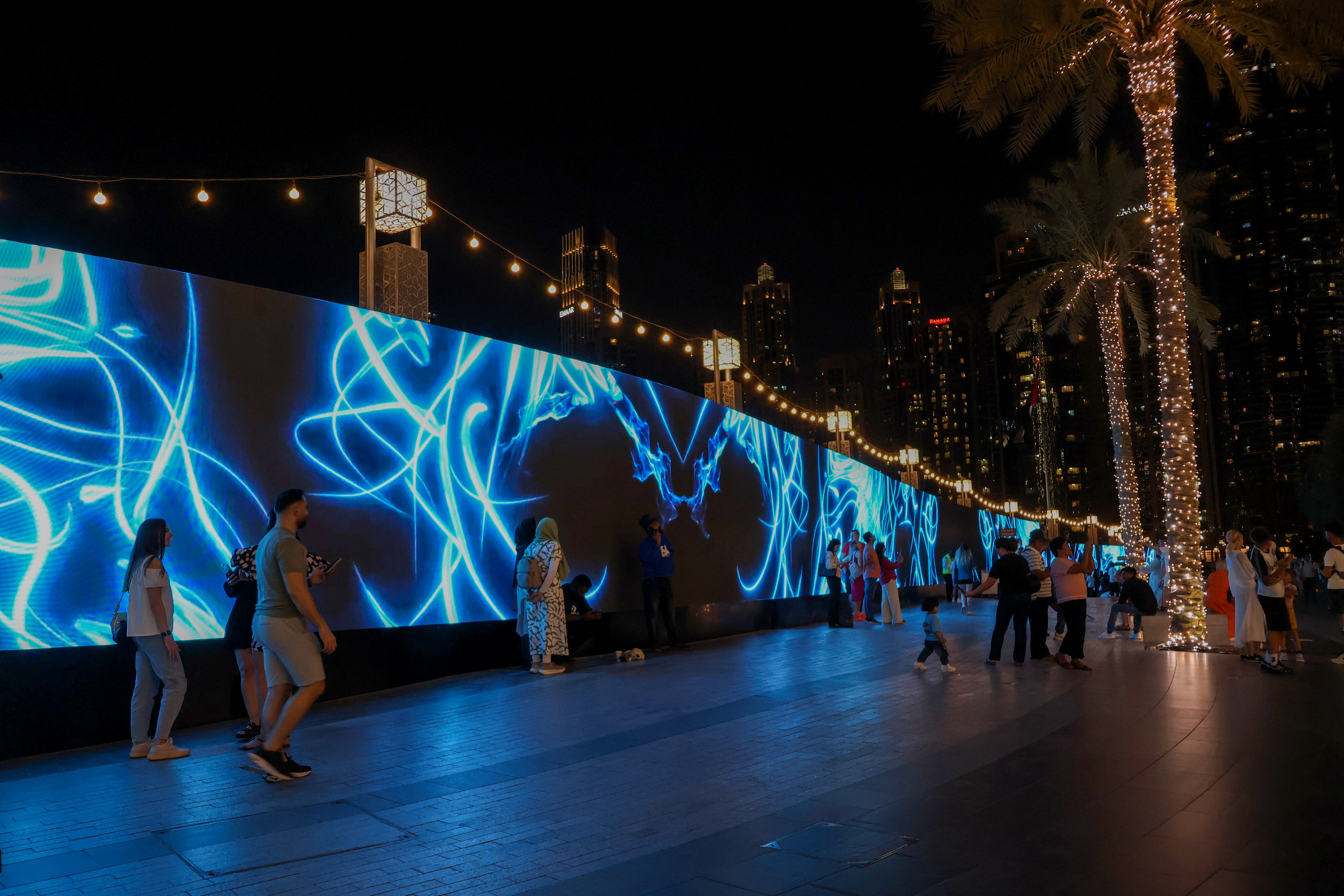 INFiLED lights up ‘longest digital display’ at Dubai Fountain