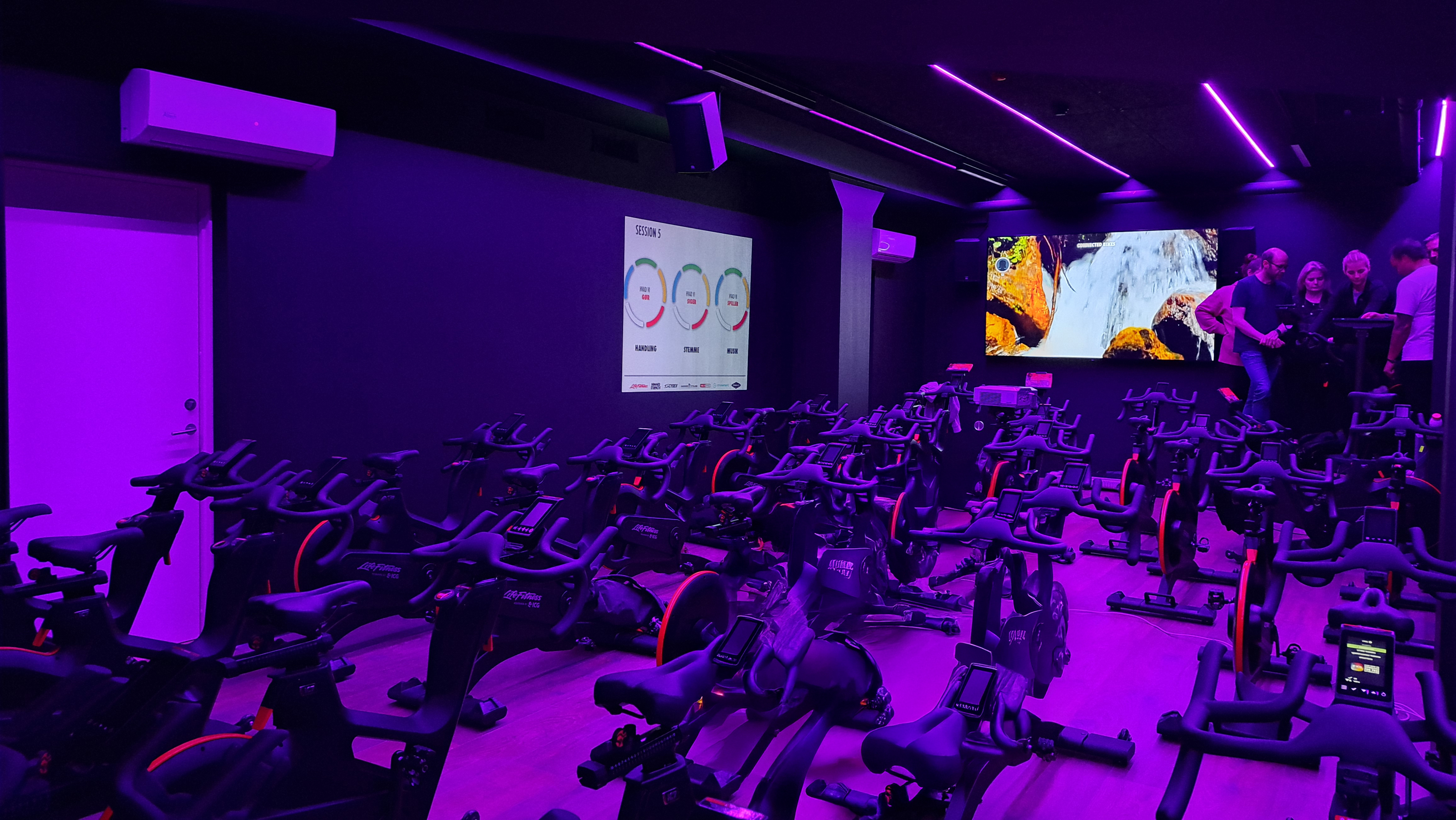 AVLux and Optimal Audio ensure a rise in audio quality for Burn Fitness