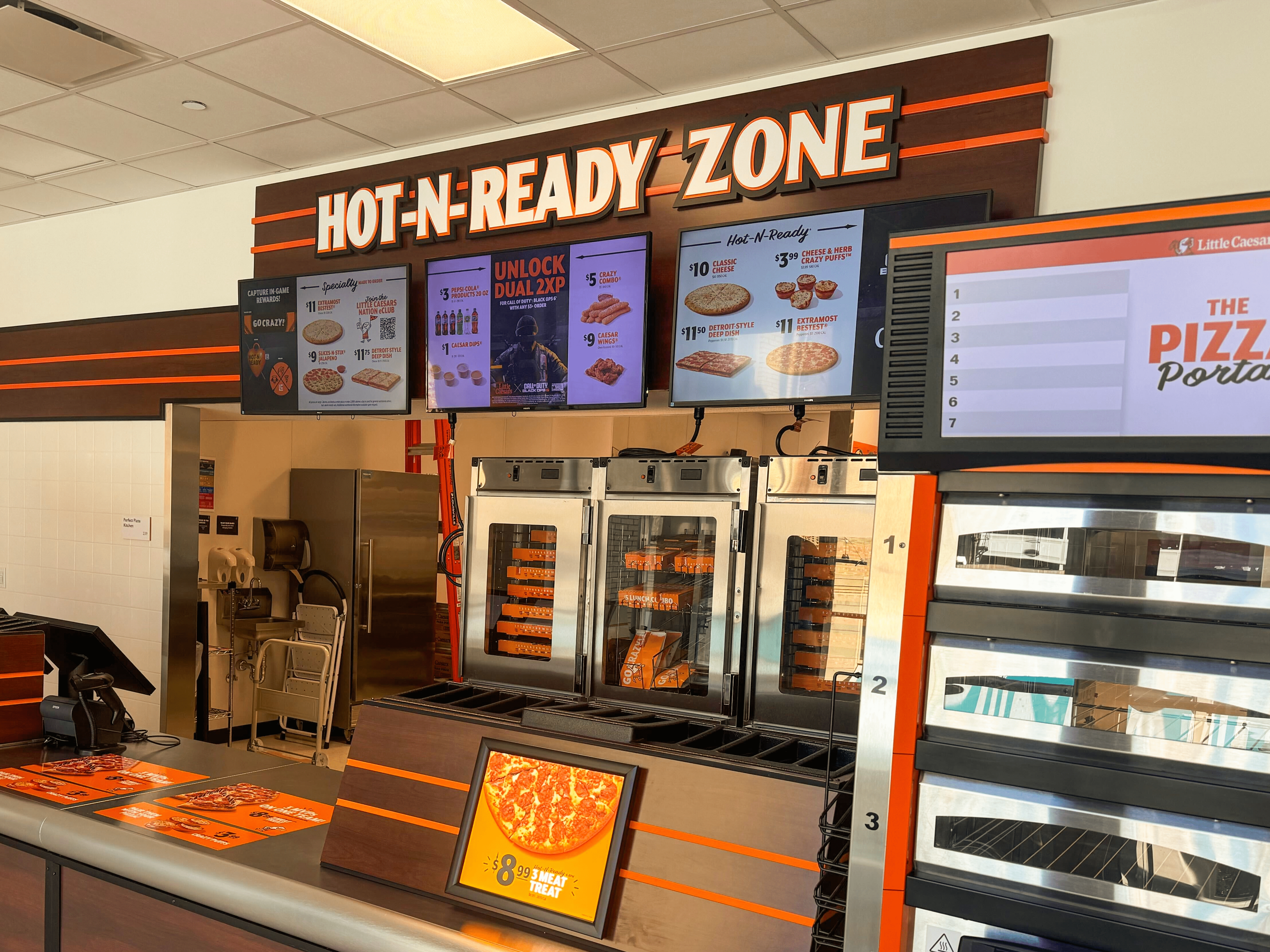 Little Caesars rolls out digital menu boards in 16 countries