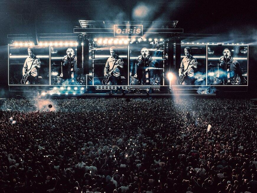 Oasis comeback gigs use Absen LED as stage backdrop