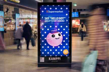 Digital signage talks back as Finland&rsquo;s K-Supermarket deploys AI-powered screens