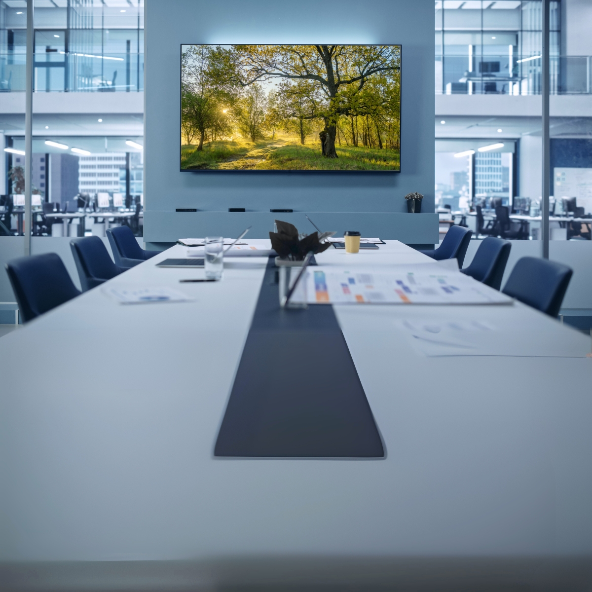 AI-controlled meeting room achieves sentience and cancels all meetings forever