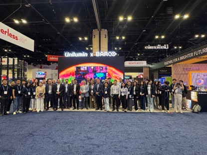 Unilumin showcased cutting-edge LED innovations and strategic partnership at InfoComm USA 2025