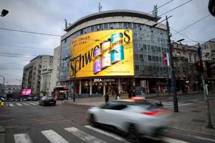 Daktronics supplies curved LED display in Belgrade
