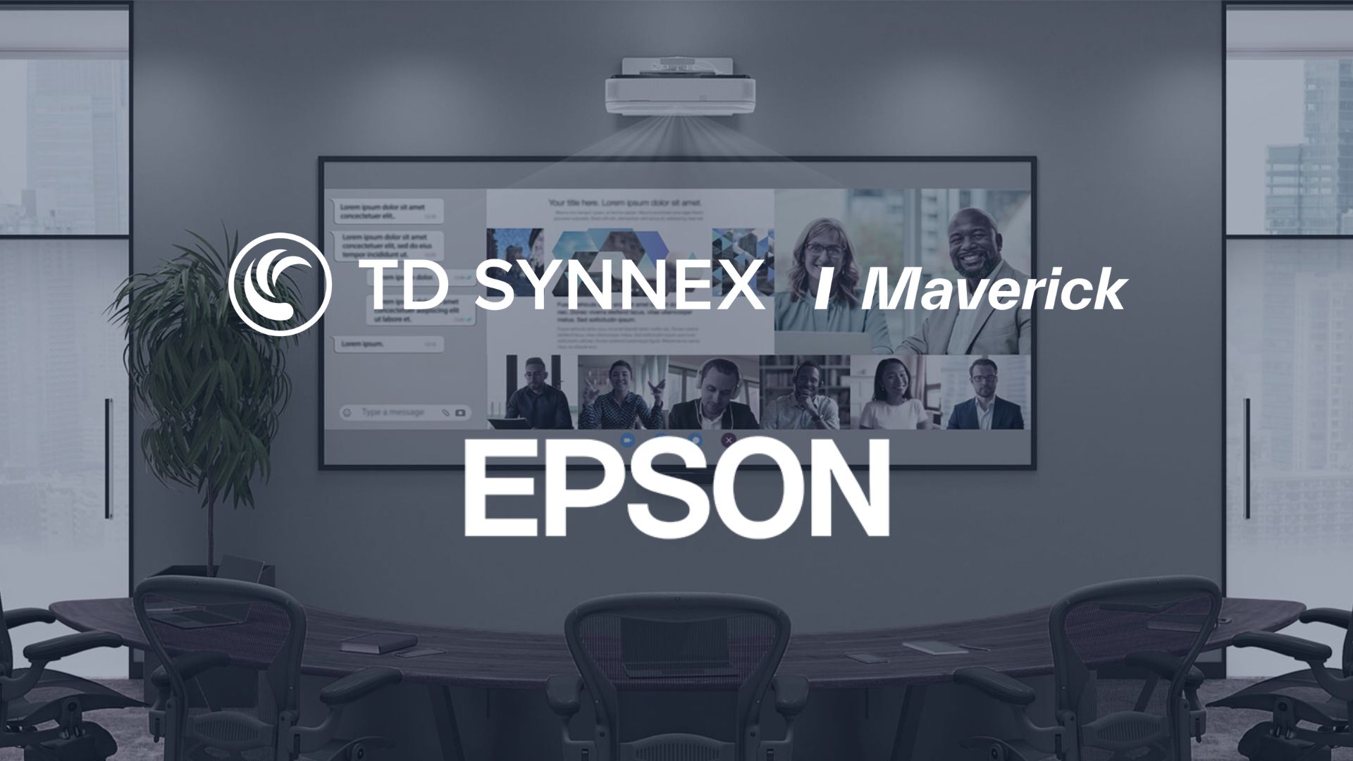 TD SYNNEX Maverick appointed distributor for Epson projectors