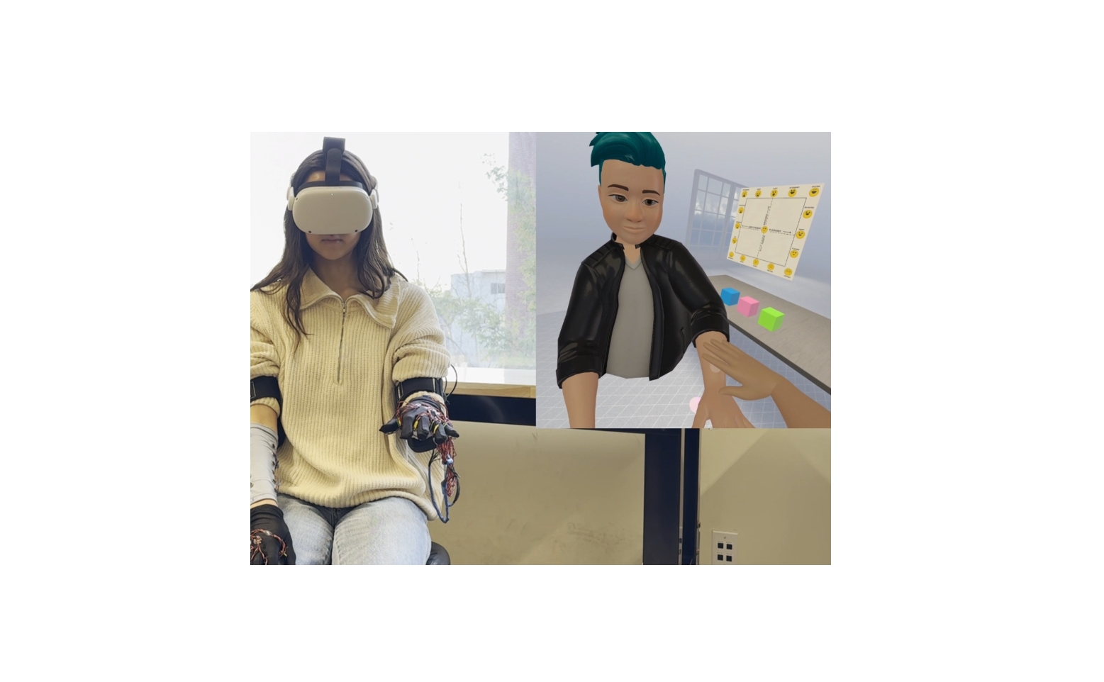 New wearable system enables remote touch in VR