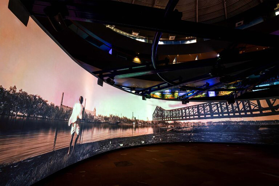 Christie laser projections visualises Gandhi’s legacy at Bapu Tower Museum