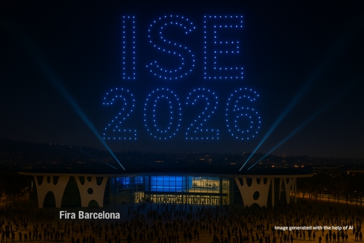 ISE 2026 drone show to illuminate Barcelona skies