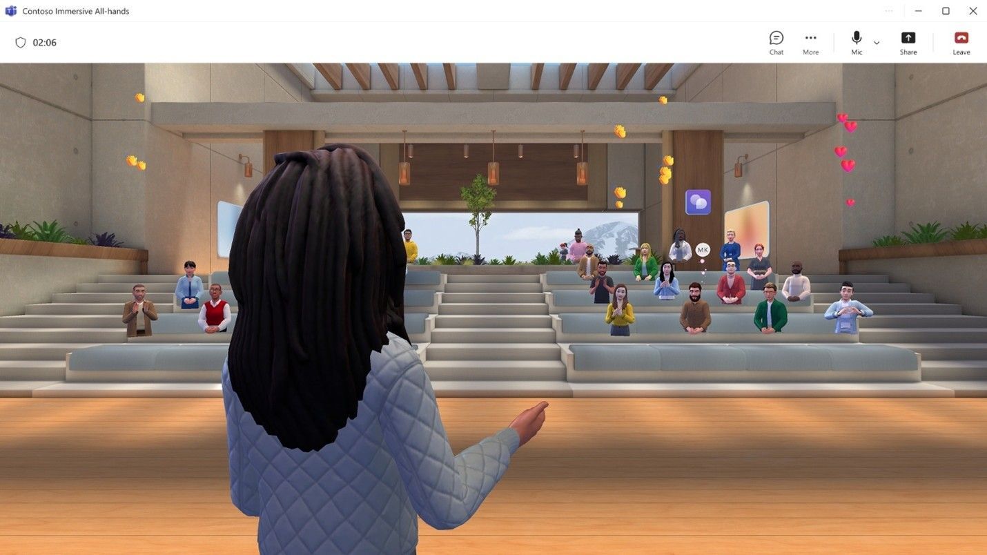 Microsoft Teams enables Metaverse meetings natively