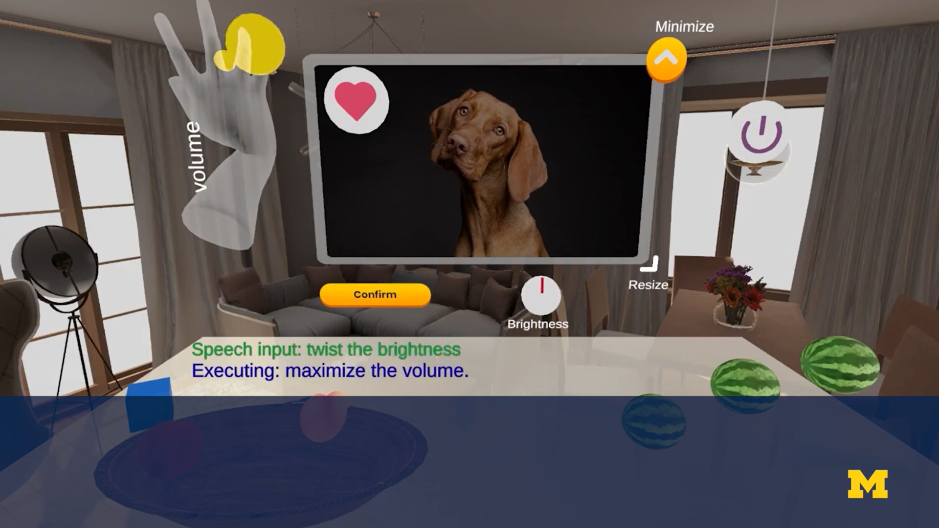Digital hand allows for ‘hands free’ VR experiences