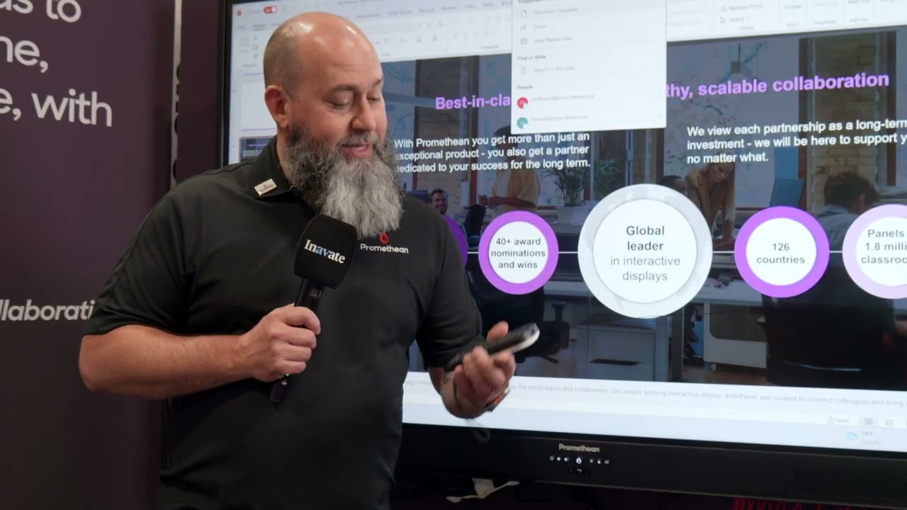 Promethean previews ActivPanel 10 workplace system at InfoComm 2025
