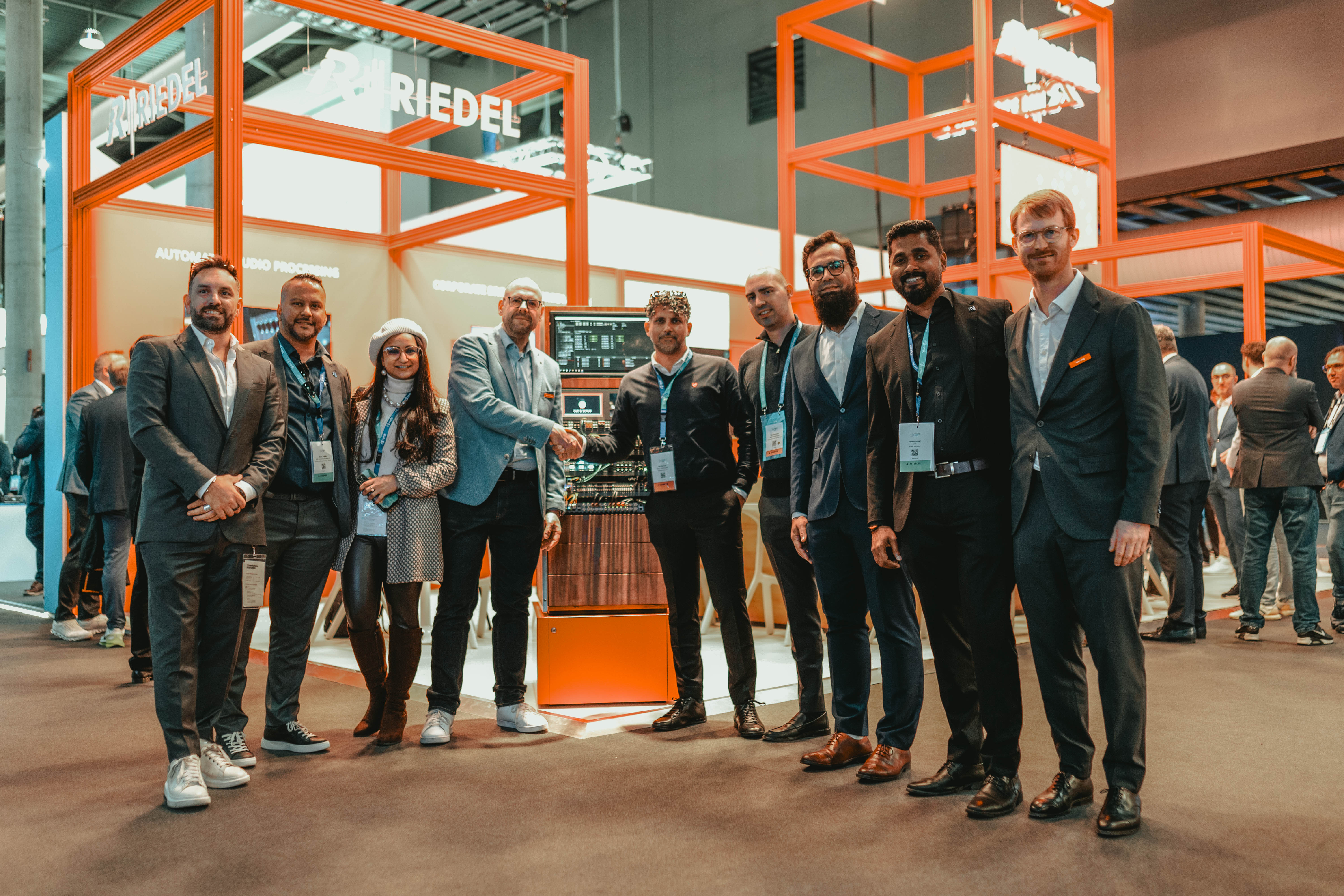 NMK Electronics and Riedel announce strategic partnership