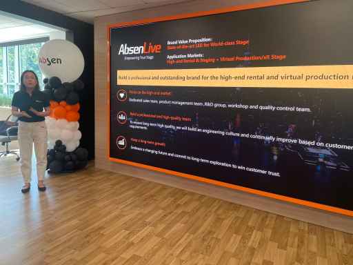 Absen opens first UK showroom