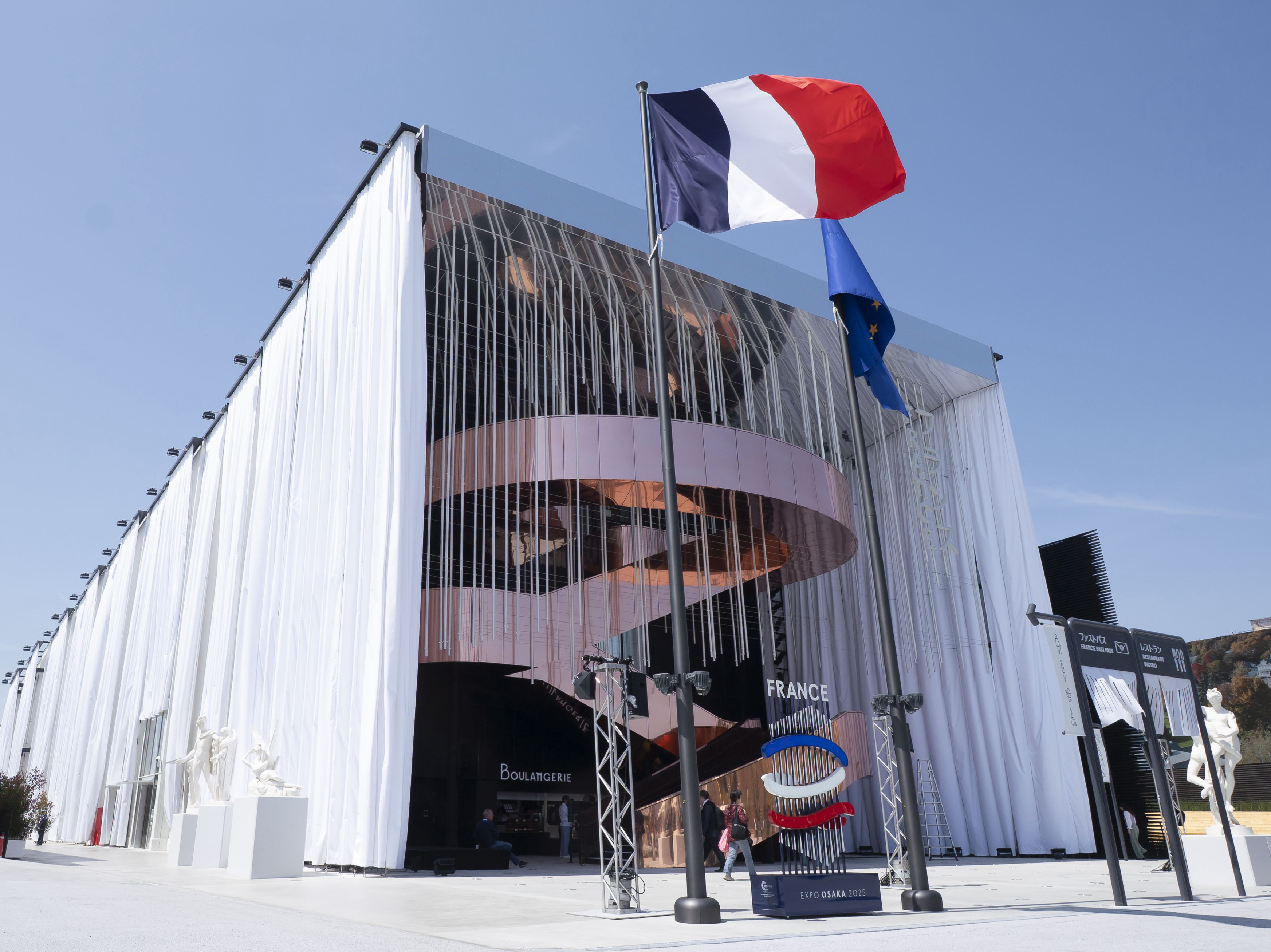 250 Nexo speakers bring the love to the France Pavilion at World Expo 2025
