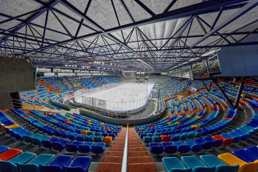 MC&sup2; amplifiers Power DAS Audio system at Czech ice hockey arena