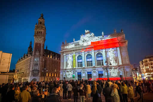 Panasonic PT-RQ45 makes &lsquo;truly amazing&rsquo; debut at Lille Video Mapping Festival