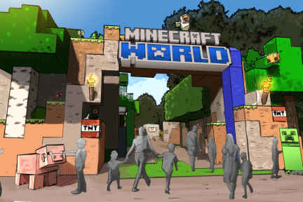 Minecraft World to open at Chessington World of Adventures in 2027