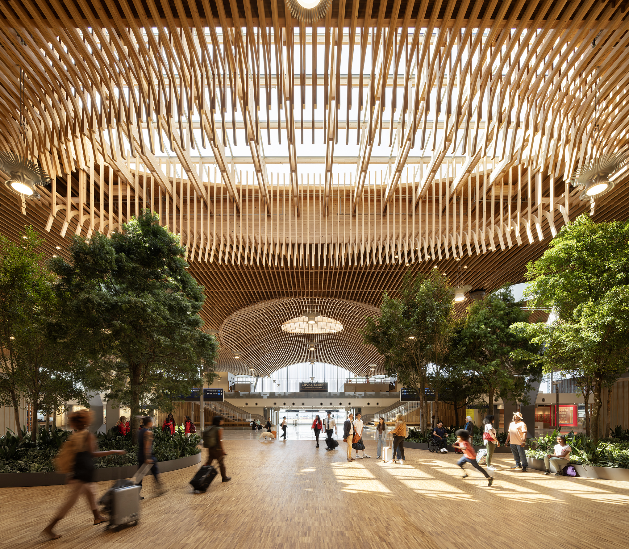 Portland International Airport welcomes travelers with sound from Renkus-Heinz
