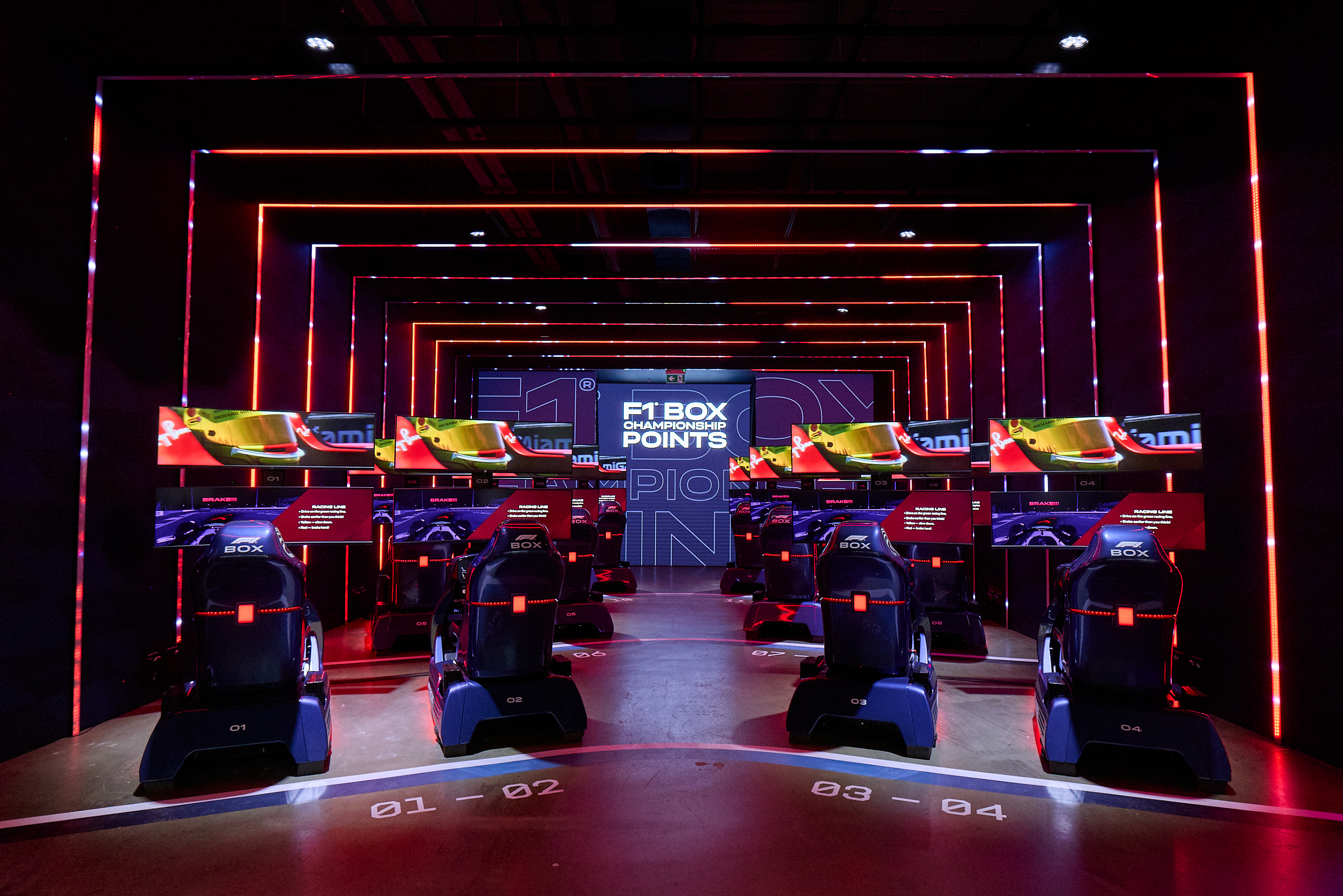 Disguise drives F1 Box immersive racing experience