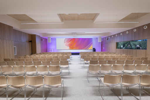 INFiLED Studio installed inside new HQ of French skincare company