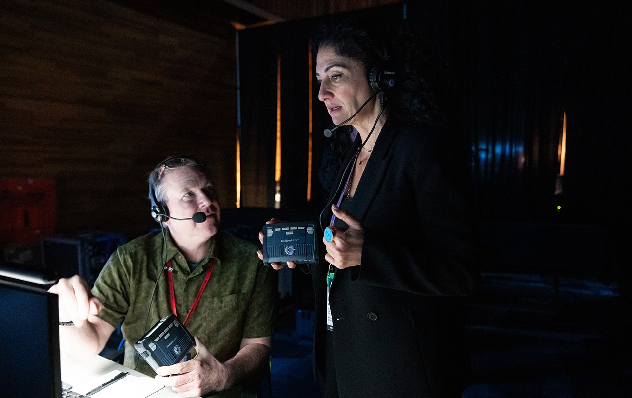 TED2025 sees Clear-Com and Netgear power production comms