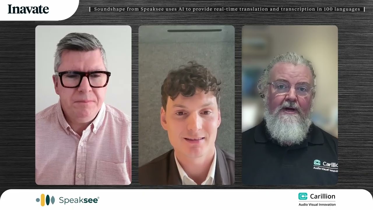 Soundshape by Speaksee delivers real-time AI translation in 100 languages