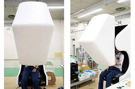 A VR system that doesn't need you to wear anything on your head