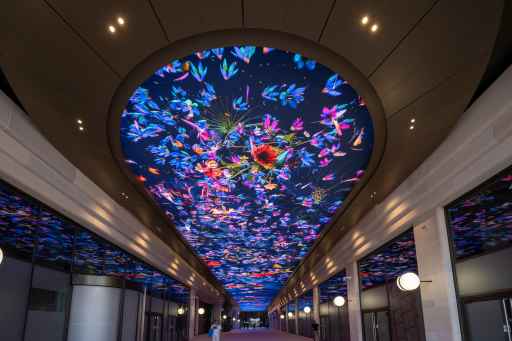 Pixel Artworks delivers 83 m digital screen for Olympia makeover