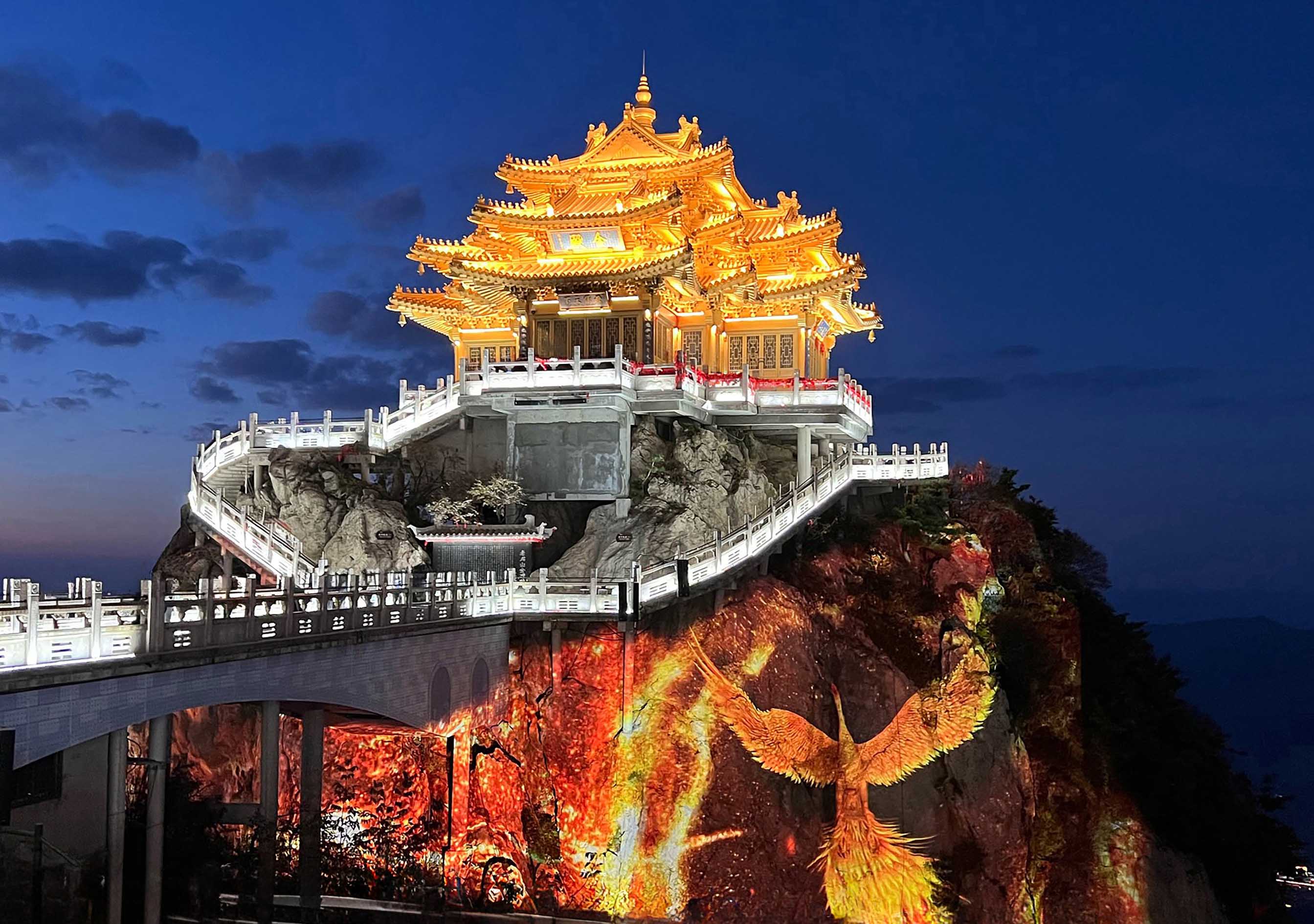 Christie projectors put the spotlight on mountaintop cultural gem