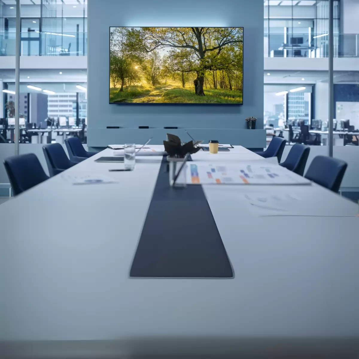 AI-controlled meeting room achieves sentience and cancels all meetings forever